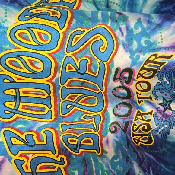 THE MOODY BLUES,XL, Tie-Dyed 2005 USA TOUR T-Shirt - Picture 4 of 4